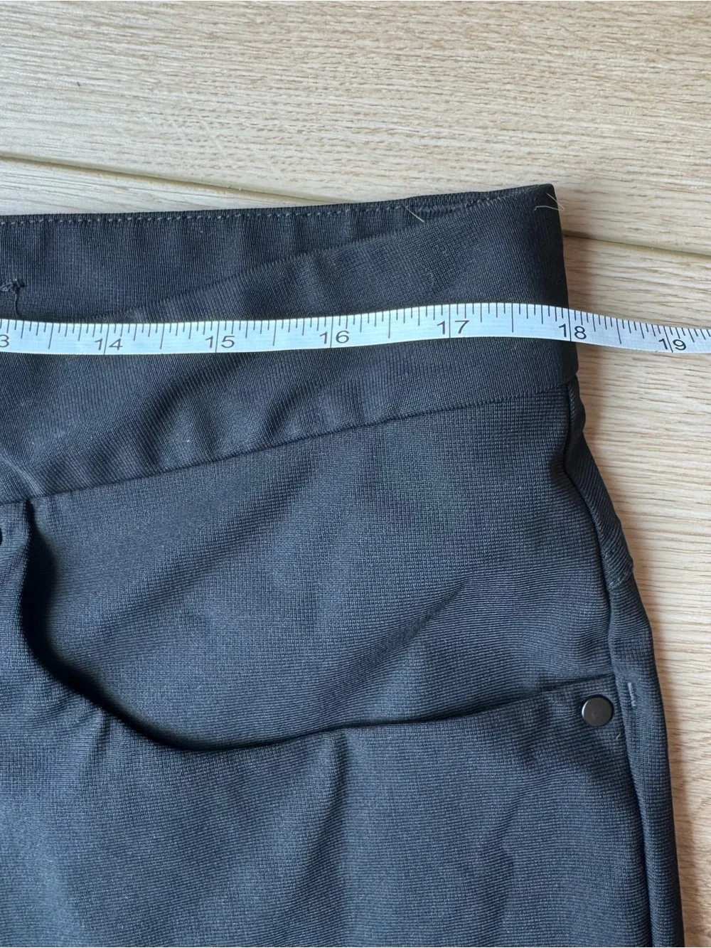 VRST Limitless Pants Athletic Fit Black Performance Commuter Golf Business 36x32